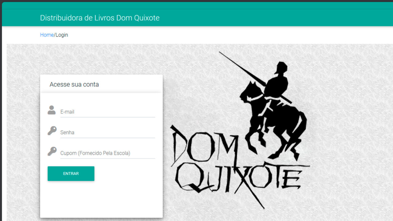 Orientações da Dom Quixote para compra do material didático