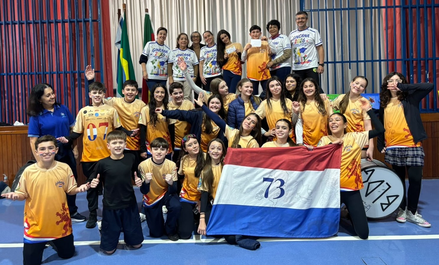 Gincana da Categoria 1 encerra com muita integração, espírito esportivo e diversão no Colégio Espírito Santo