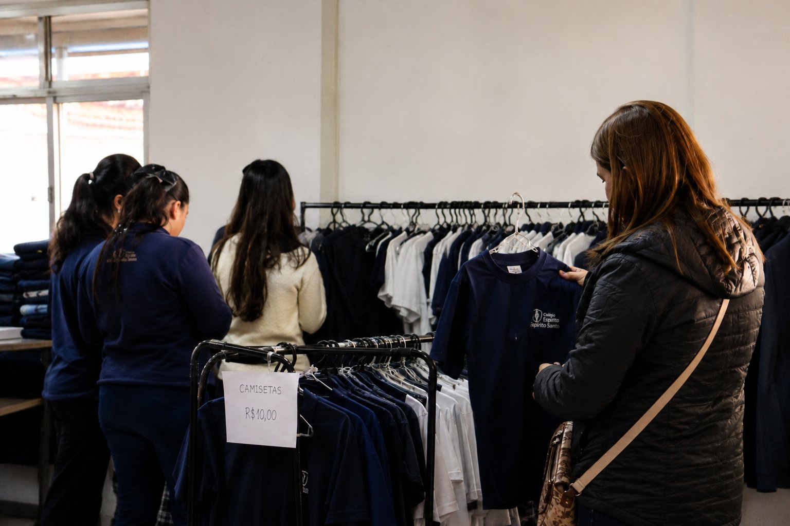 Colégio Espírito Santo promove brechó de uniformes usados nesta quinta (02/07) e sexta (03/07)