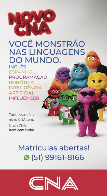 VOCÊ MONSTRÃO NAS LINGUAGENS DO MUNDO. INGLÊS ESPANHOL PROGRA